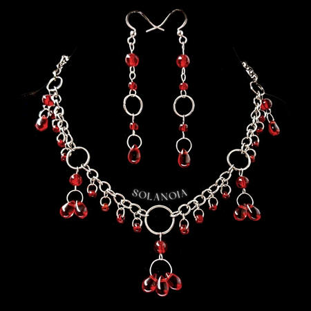 ✧ RAKTA ✧ earrings $15 ~ necklace $43 ~ set $53
